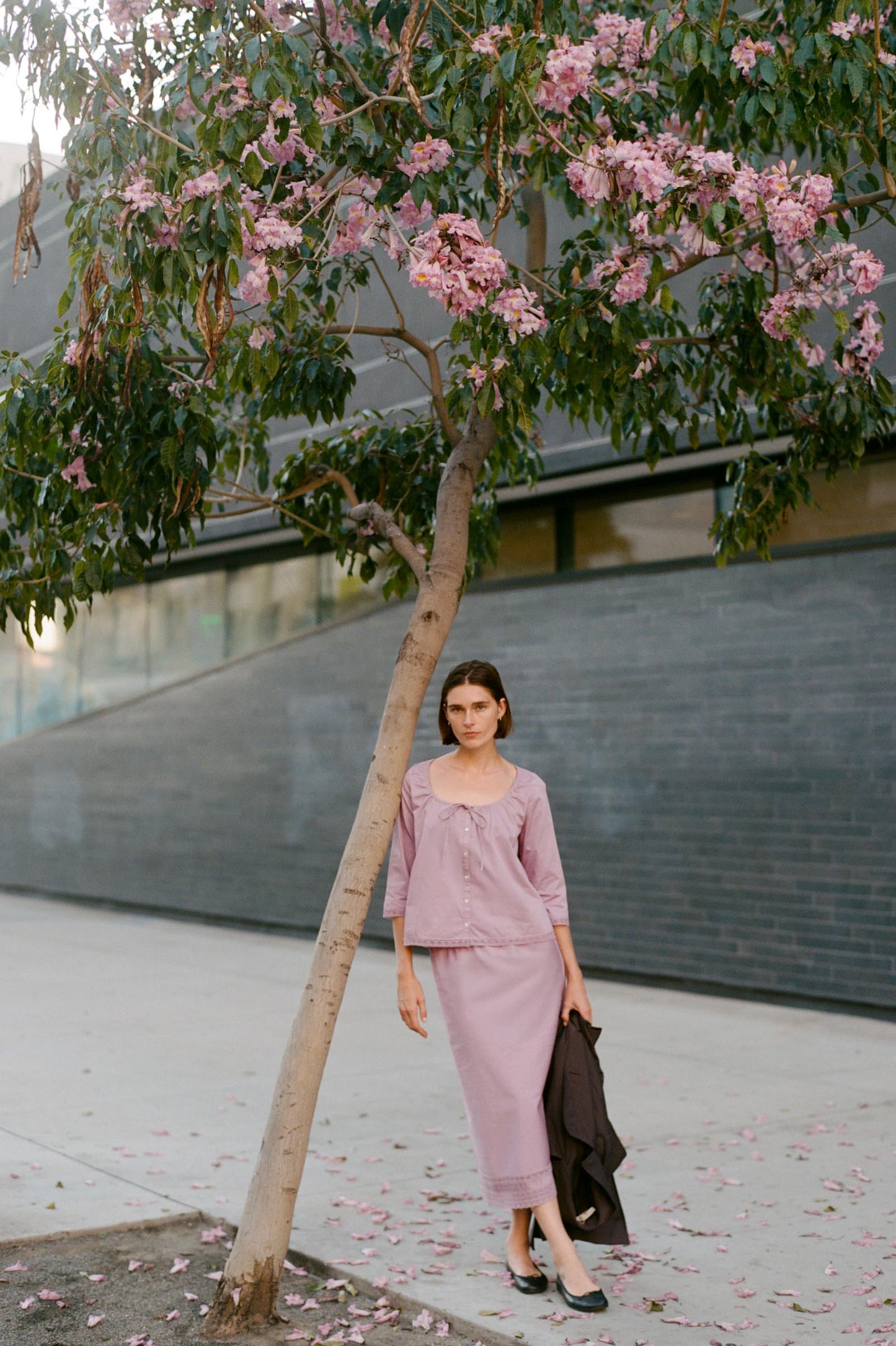 The Camelia Blouse | Lavender Mist