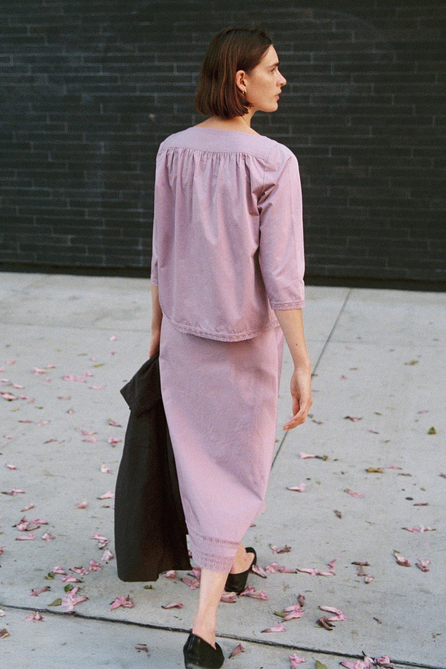 The Camelia Blouse | Lavender Mist