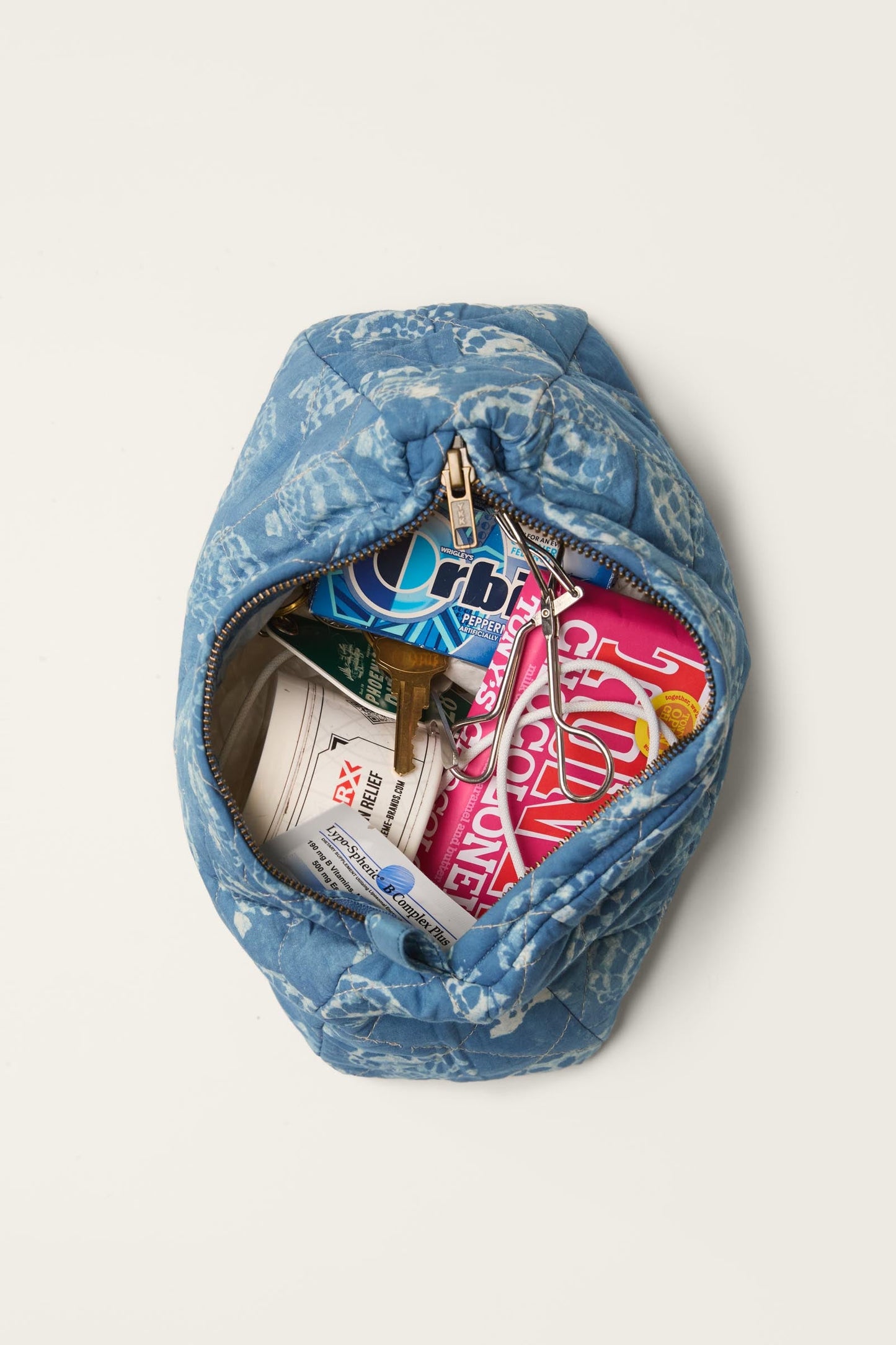 The Quilted Pouch | Ocean Seashell