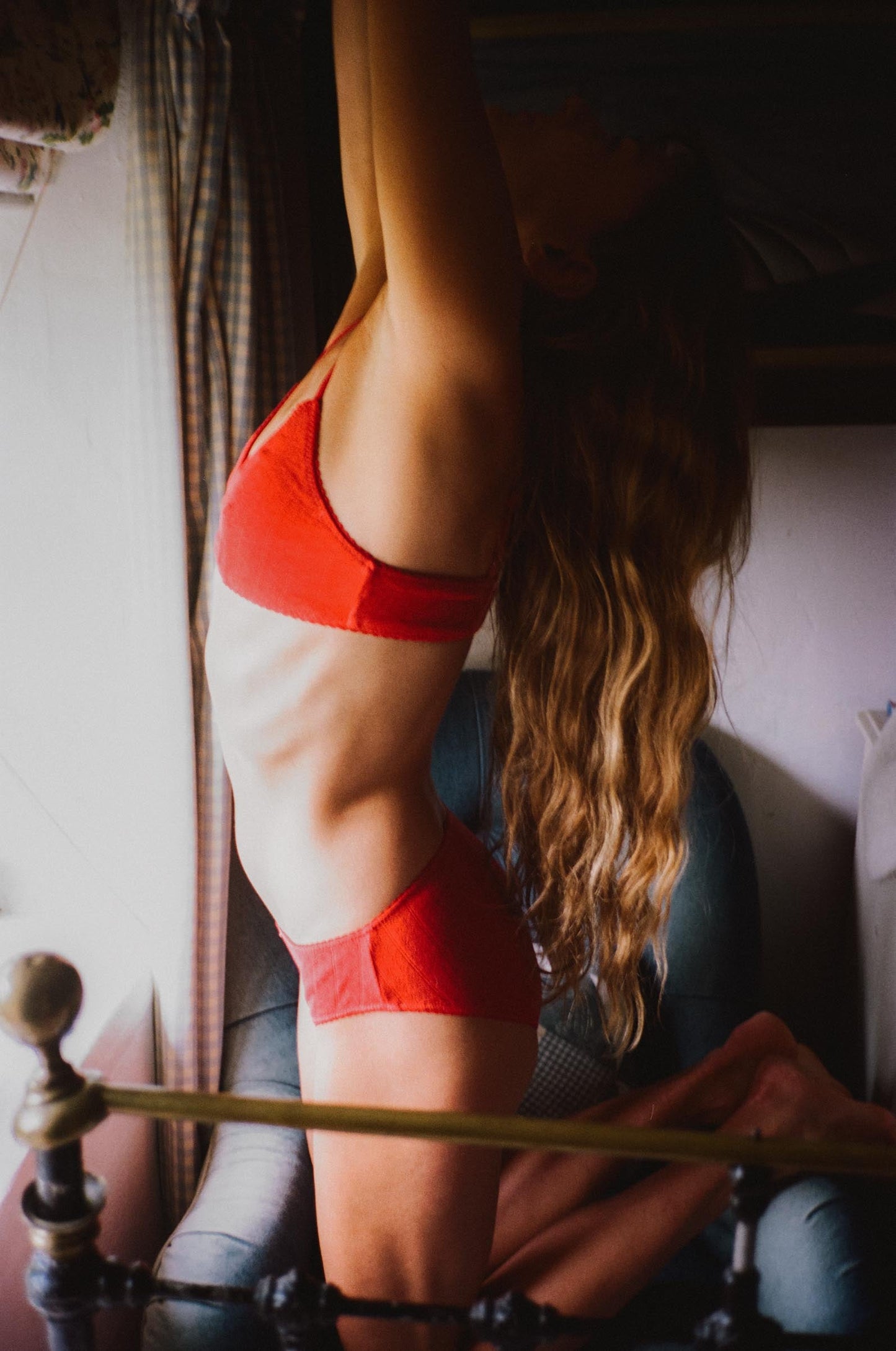 The Mel Panty | Crimson