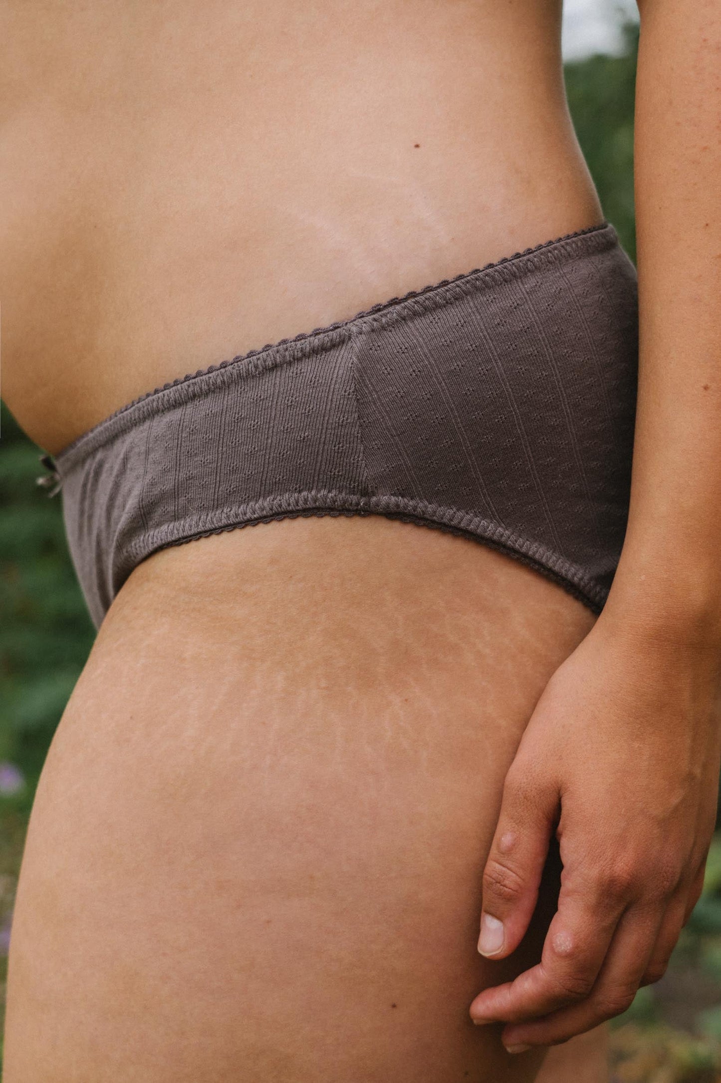 The Mel Panty | Charcoal