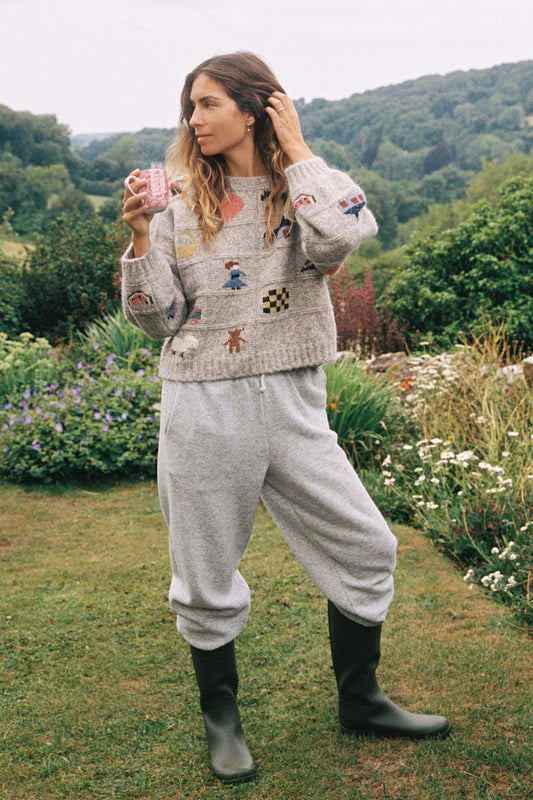 The Enid Sweater | Earl Grey