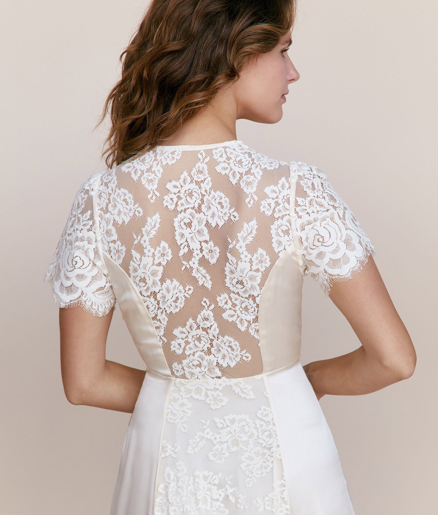 The Fitzgerald Dress | Pearl Silk