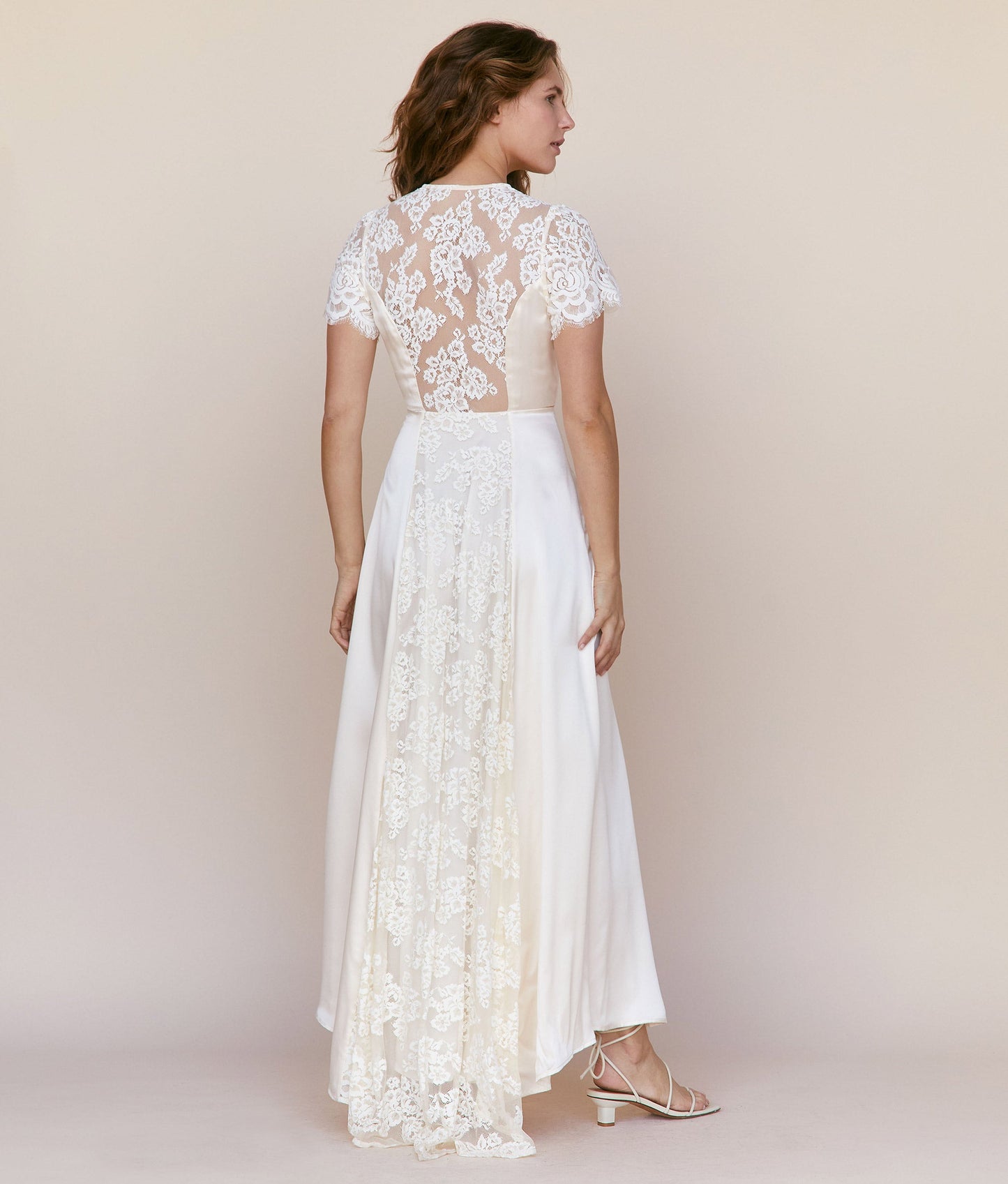 The Fitzgerald Dress | Pearl Silk