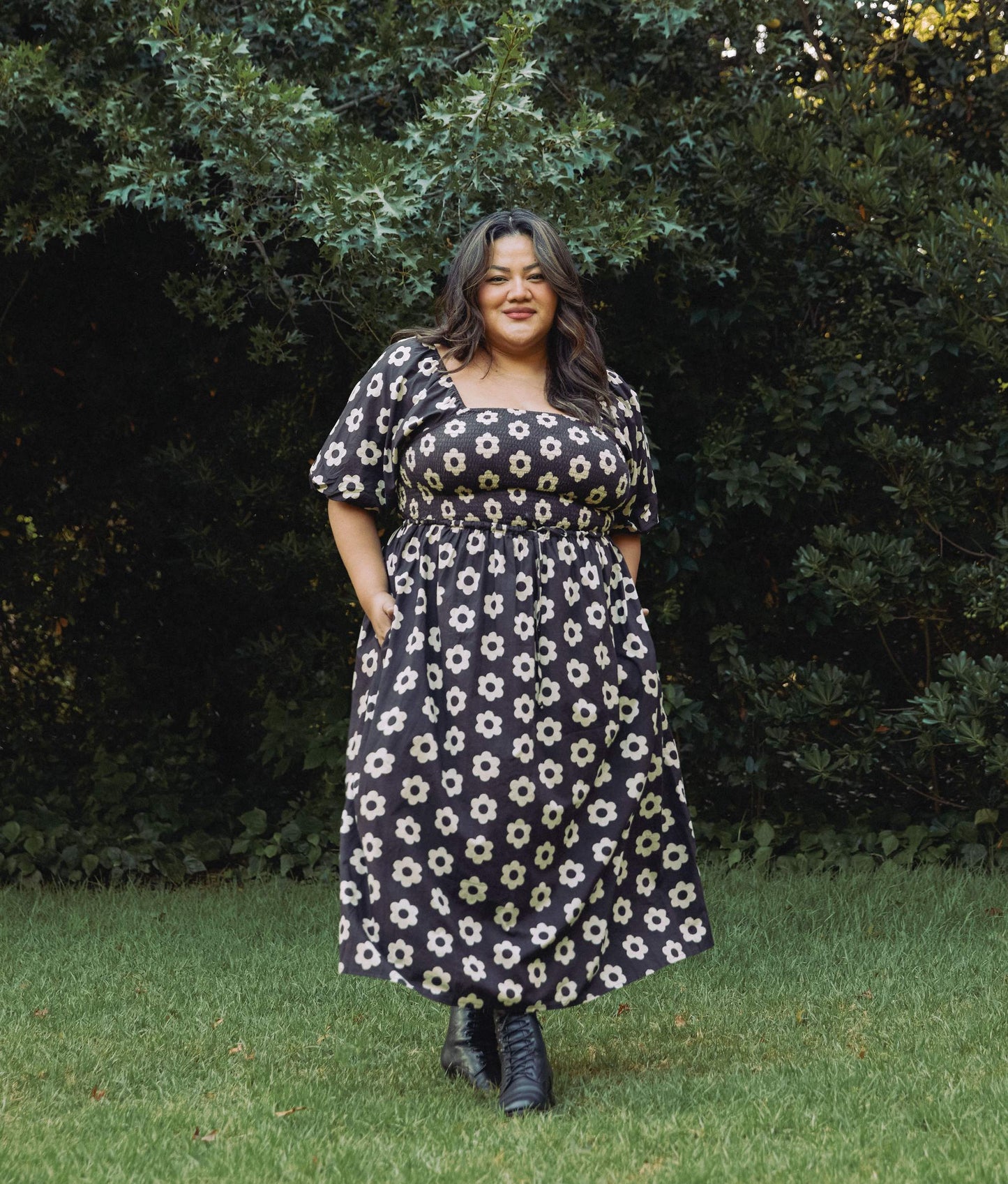 The Katrina Dress Extended | Noir Daisy