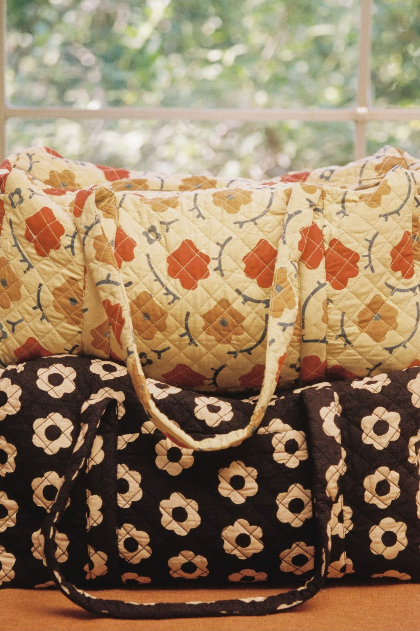 Maria Quilted Duffel | Oak Leaf
