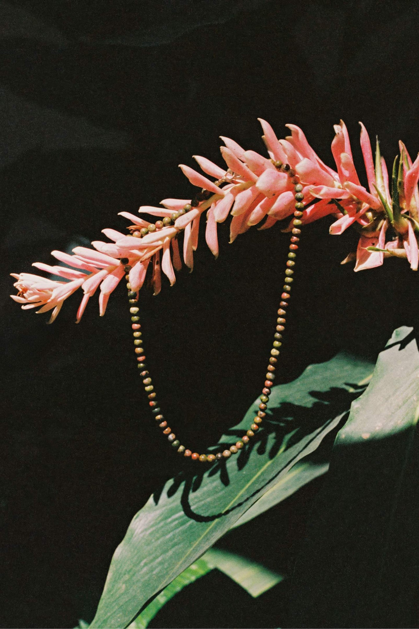 The Gemstone Necklace | Green Jasper