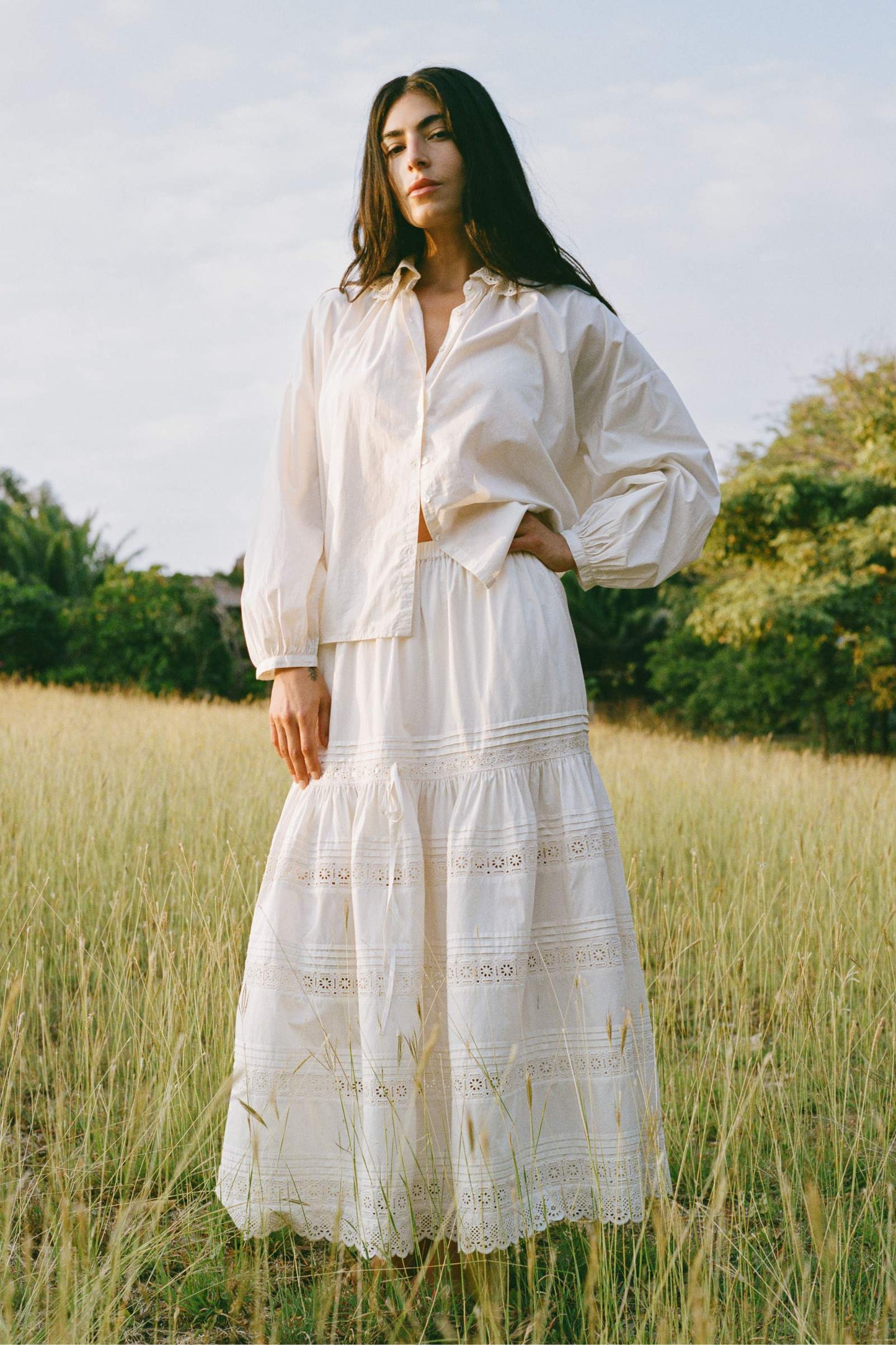 The Perla Skirt | Pearl