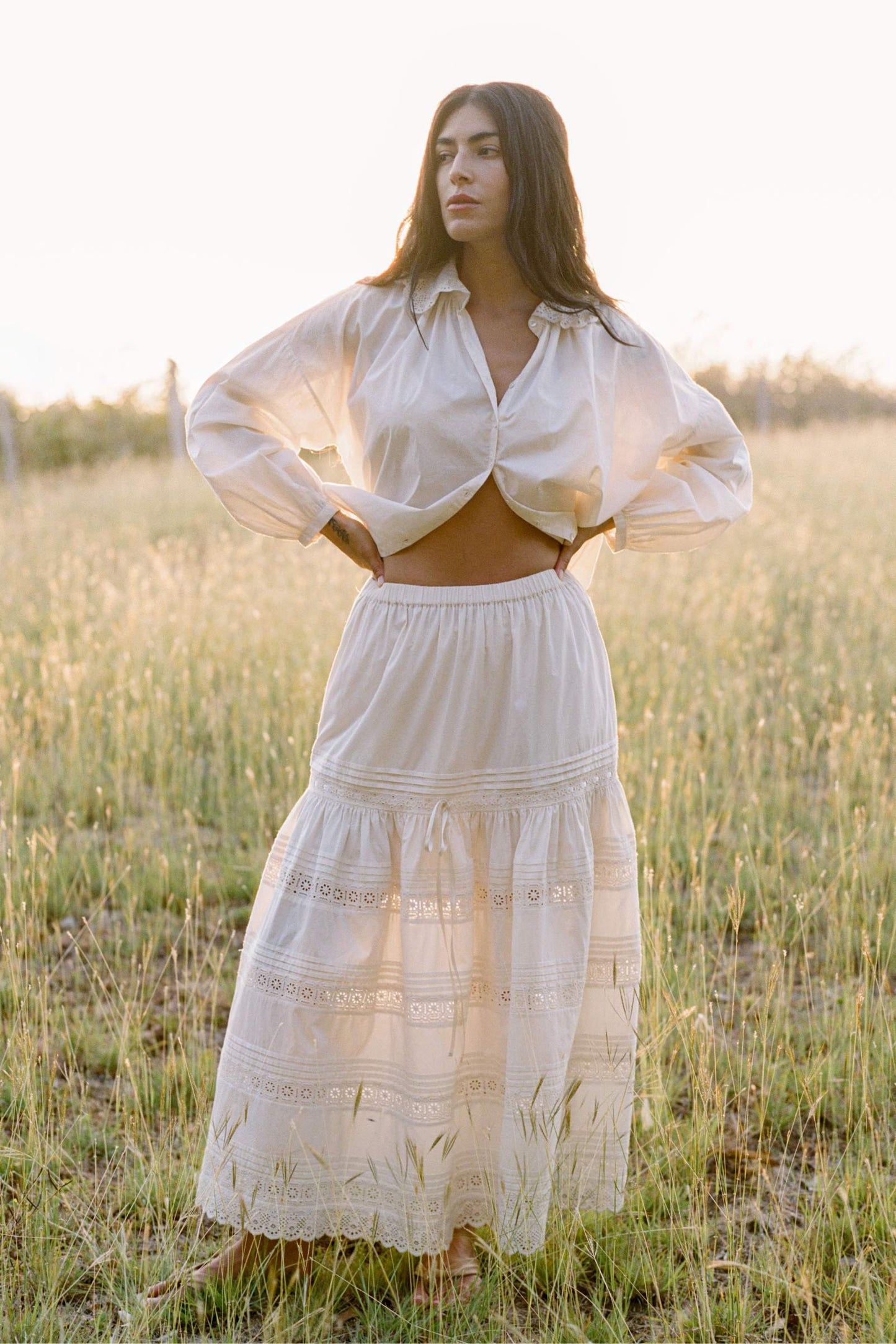 The Perla Skirt | Pearl