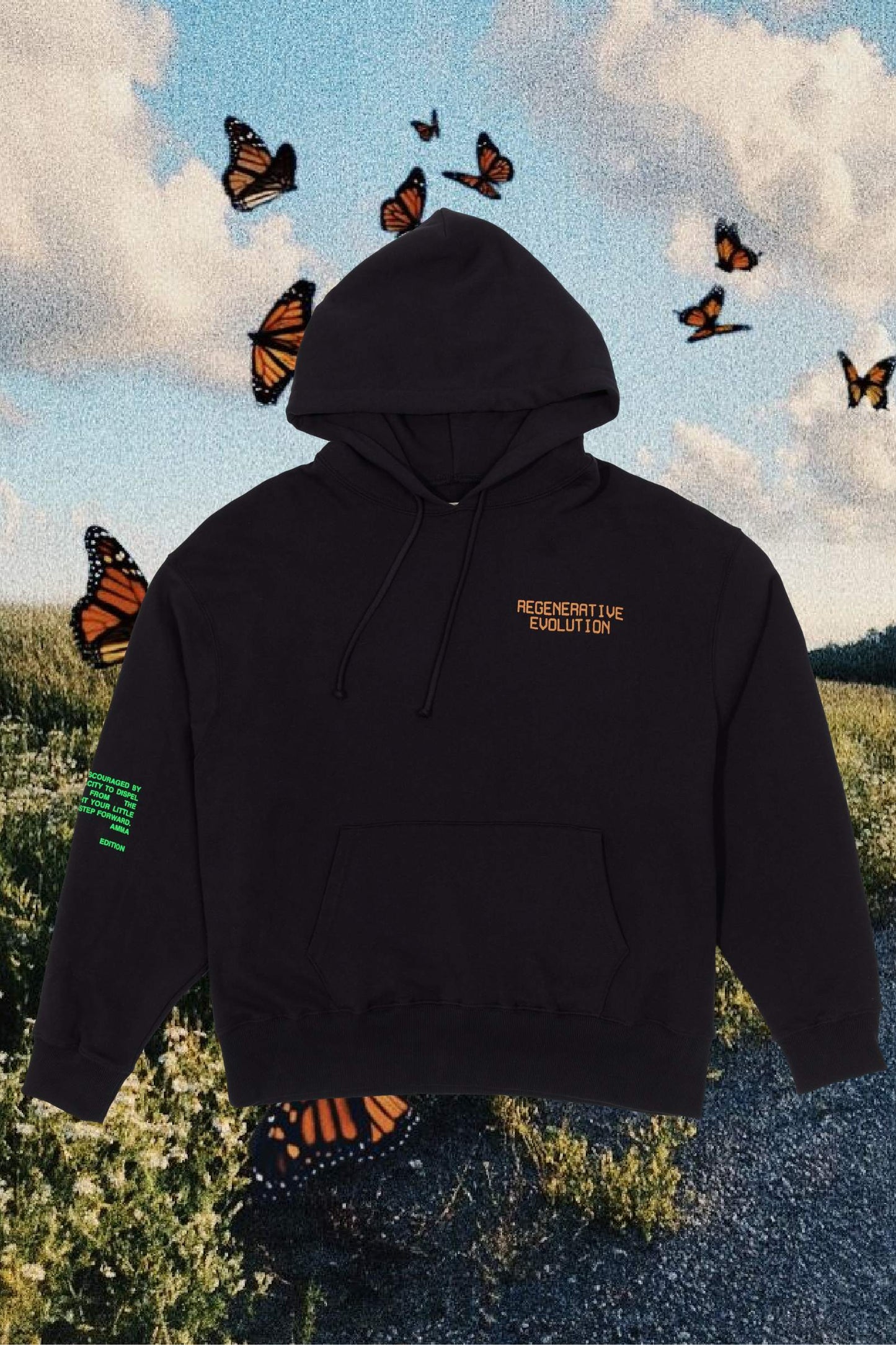 Pea the Feary Hoodie | Black