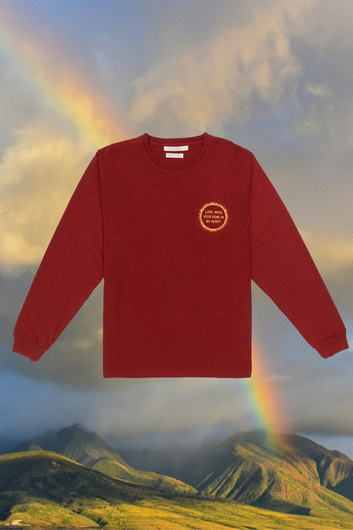 Regenerative Long Sleeve Tee | Hanuman Red