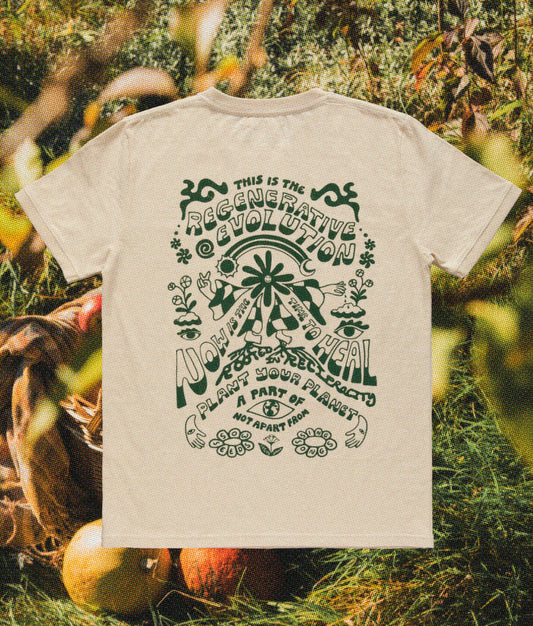 The Evolution Short Sleeve Tee | Natural