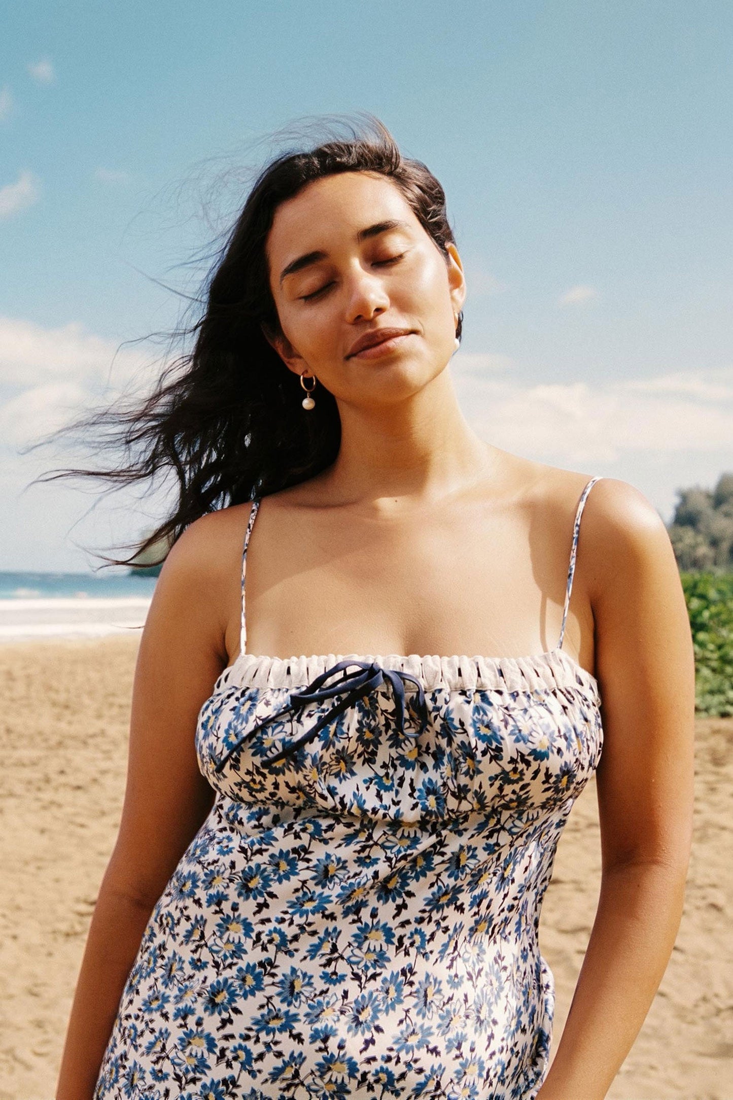 The Sam Dress | Sunflower Azure