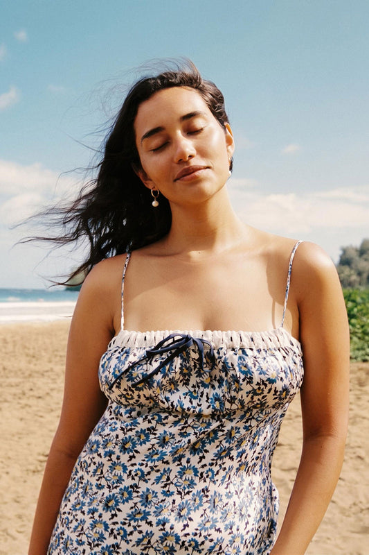 The Sam Dress | Sunflower Azure