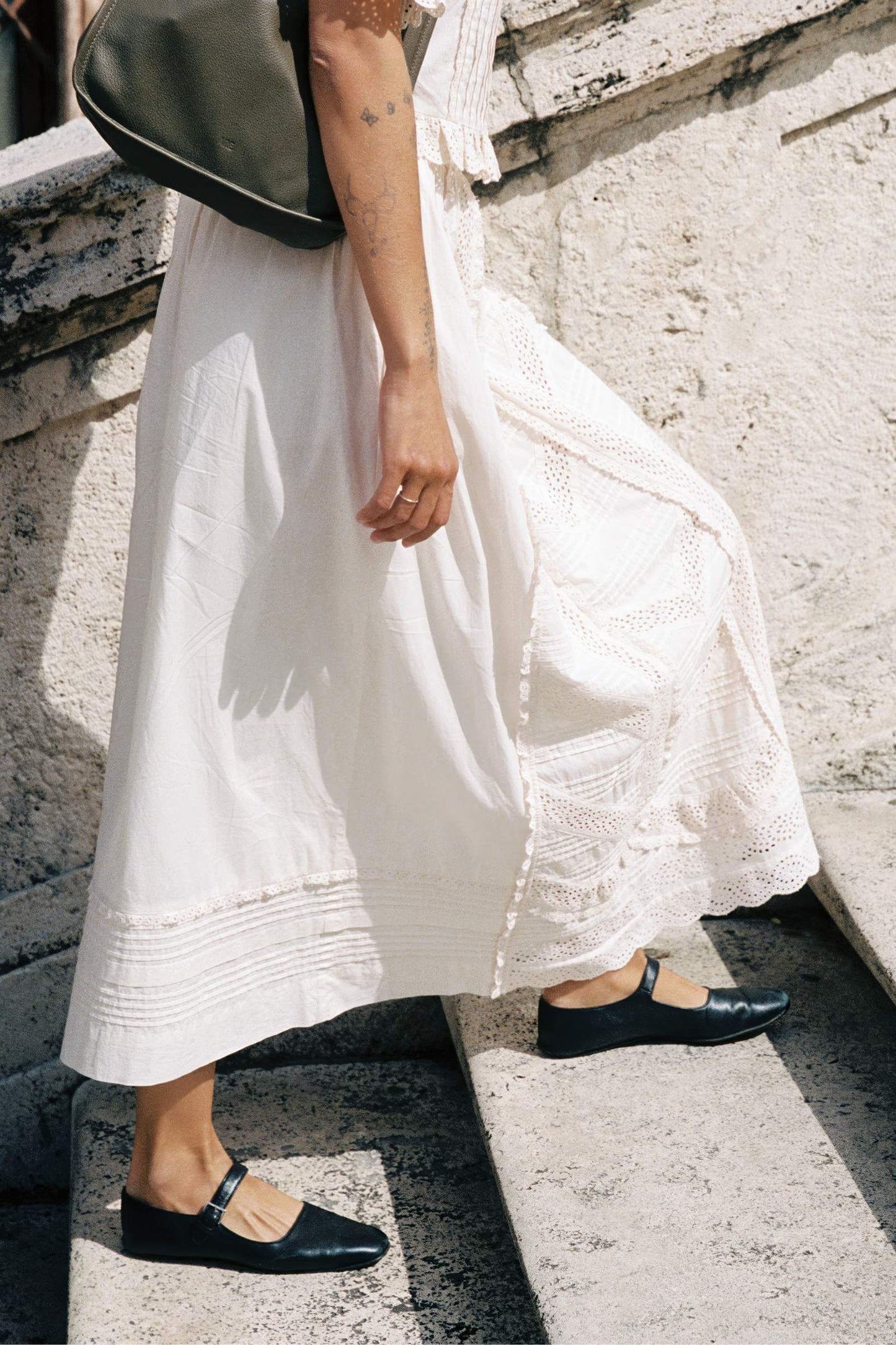 The Sulien Skirt | Pearl