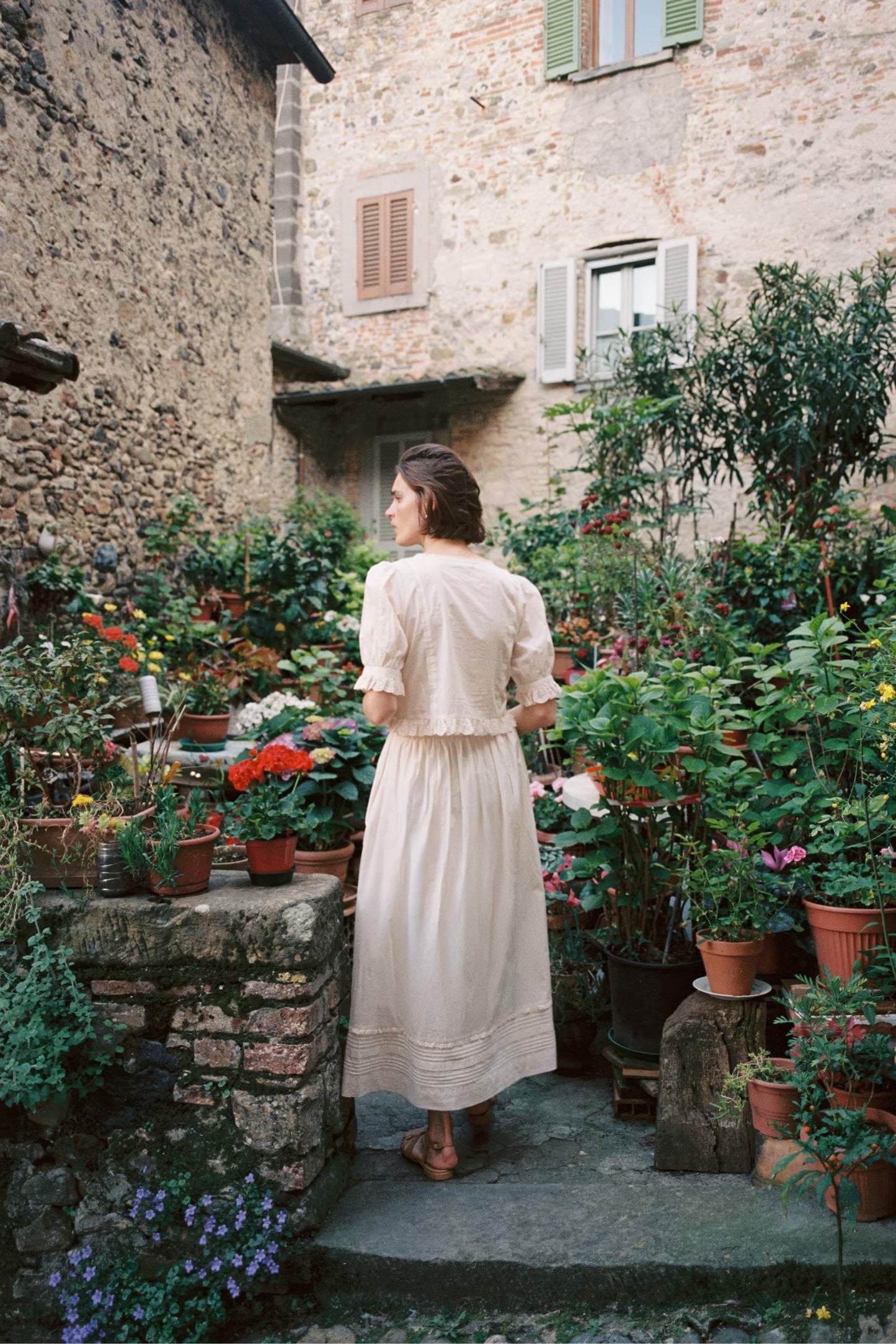 The Sulien Skirt | Pearl