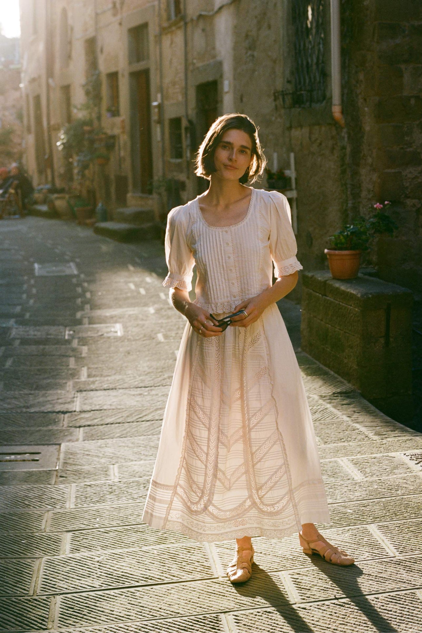 The Sulien Skirt | Pearl