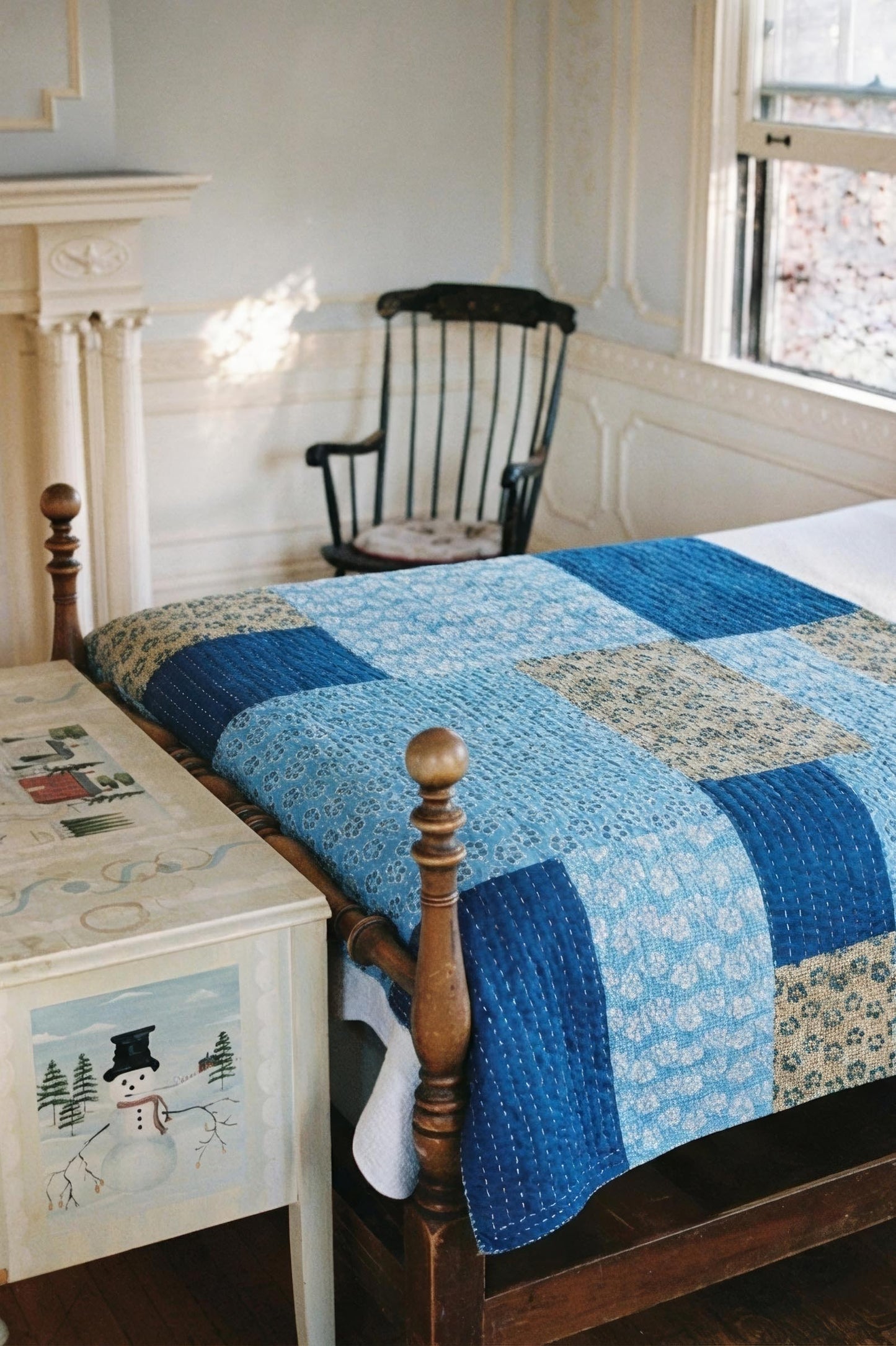 The Vaishali Quilt | Indigo Blues