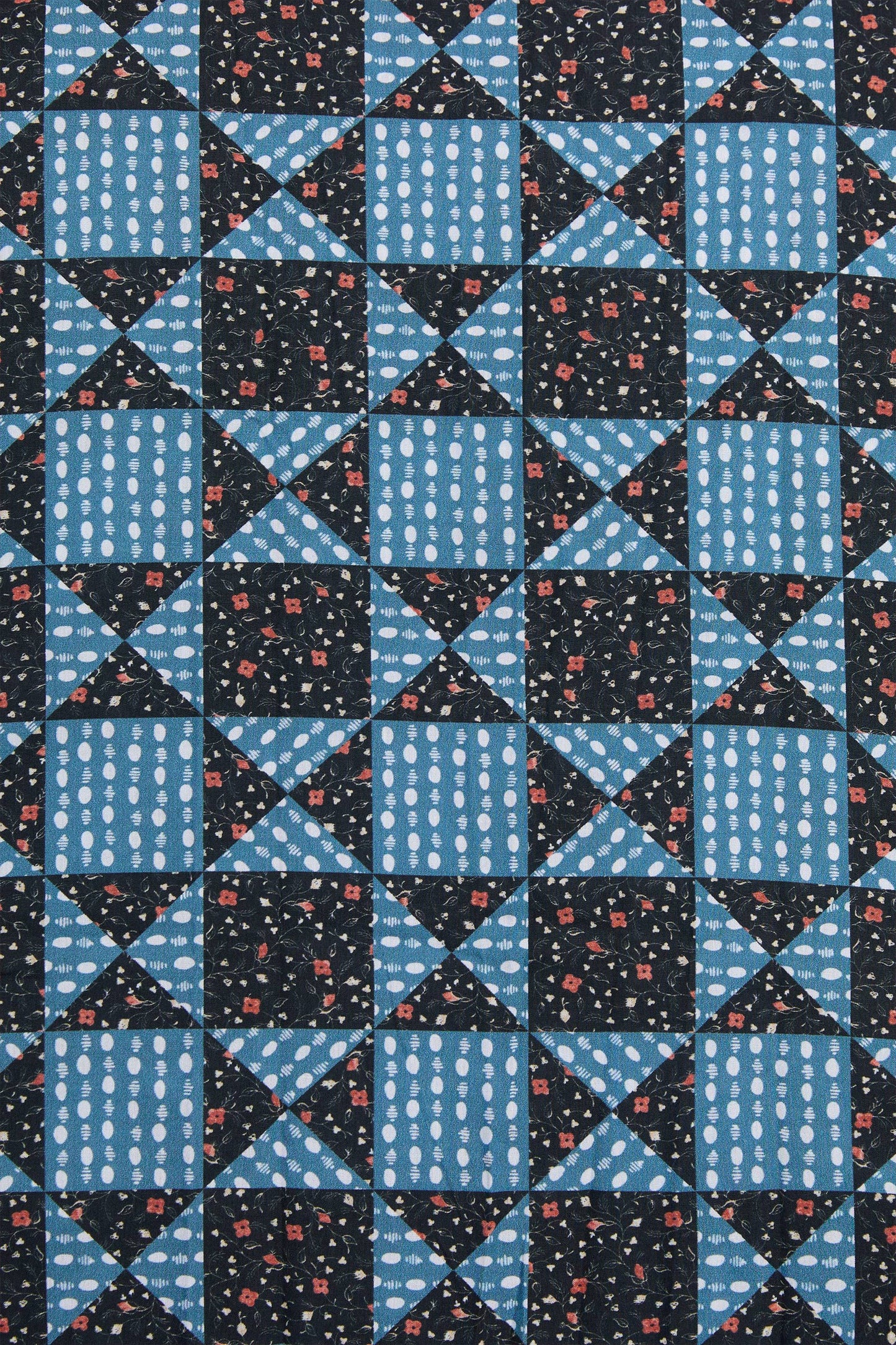 The Katrina Dress | Star Quilt Slate